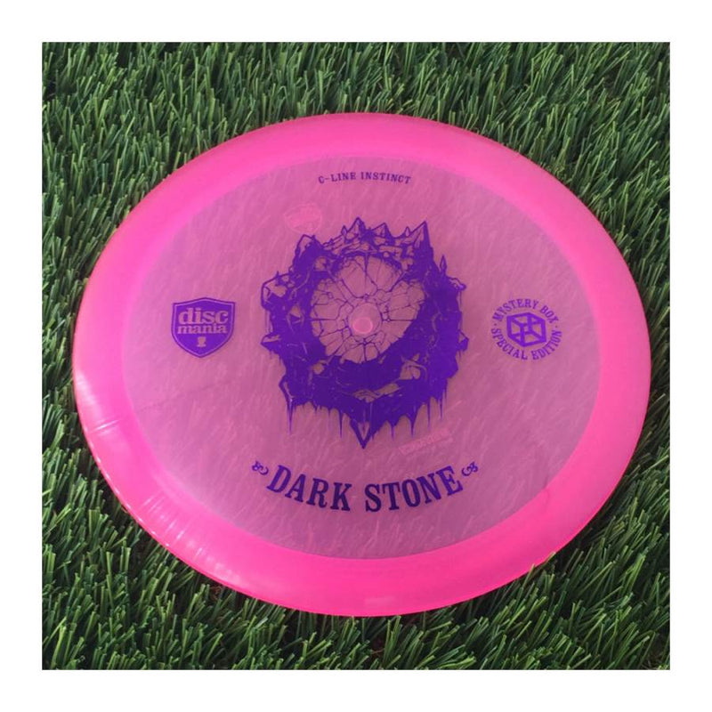 Discmania Evolution C-Line Instinct with Dark Stone - Mystery Box Special Edition Stamp - 175g - Translucent Pink