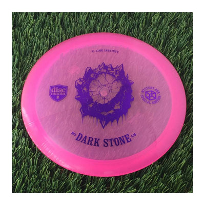 Discmania Evolution C-Line Instinct with Dark Stone - Mystery Box Special Edition Stamp - 174g - Translucent Pink