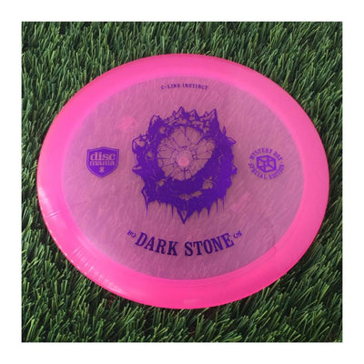 Discmania Evolution C-Line Instinct with Dark Stone - Mystery Box Special Edition Stamp - 174g - Translucent Pink