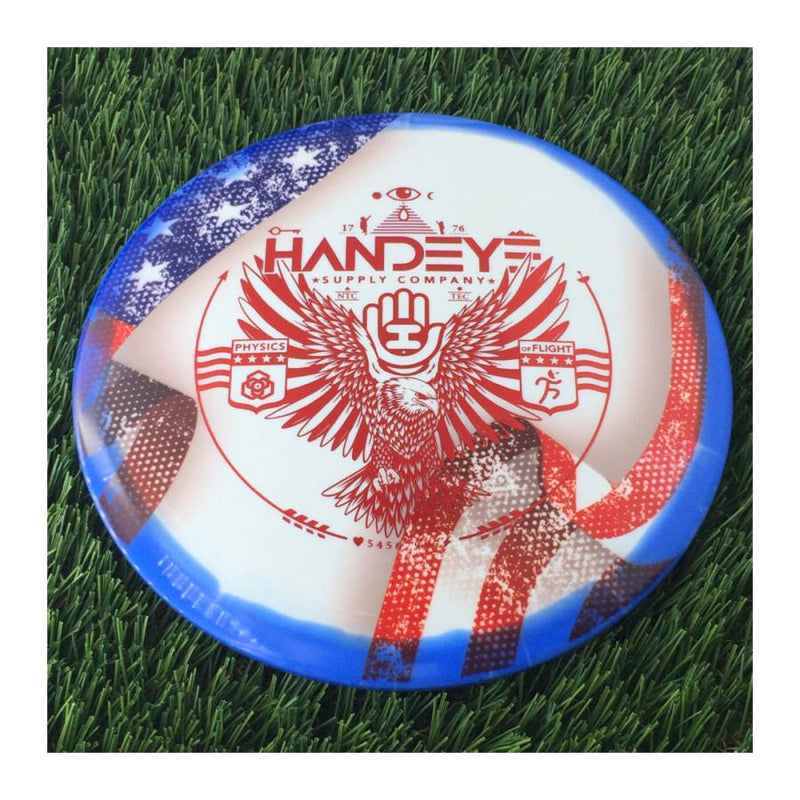 Dynamic Discs Fuzion Orbit EMAC Truth with HSCo 4th of July Special Holiday Release Stamp - 178g Flag