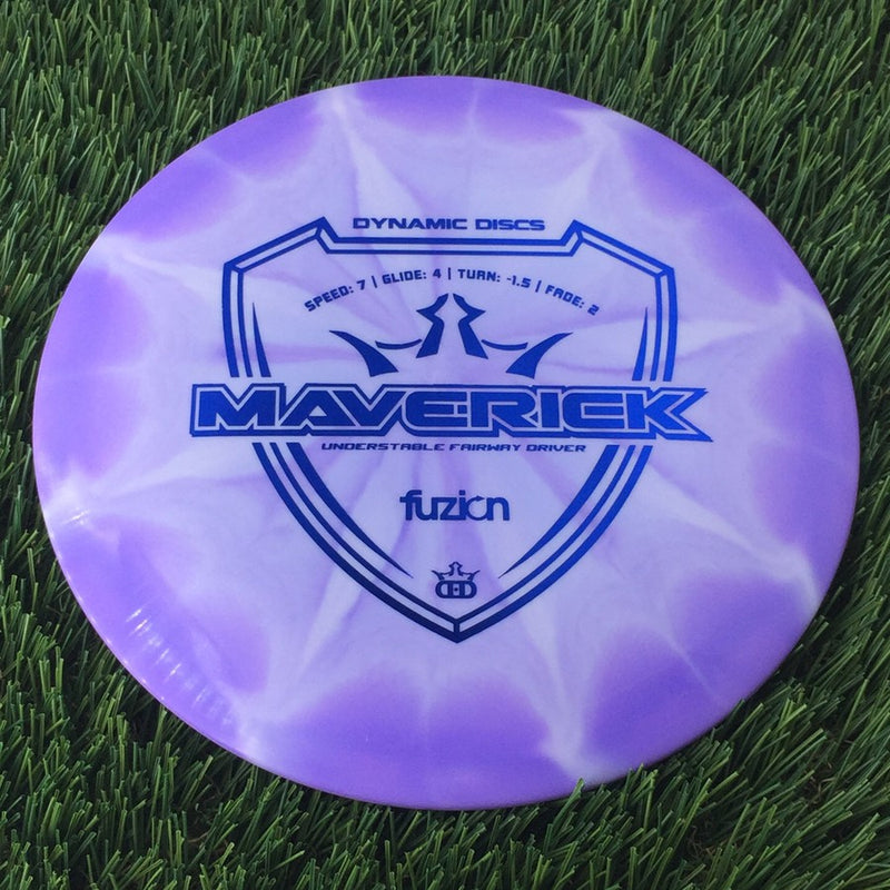 Dynamic Discs Fuzion Burst Maverick - 173g Purple