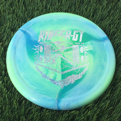 Discraft ESP Swirl Ringer GT with 2023 Ledgestone Edition - Wave 2 Stamp - 174g Green