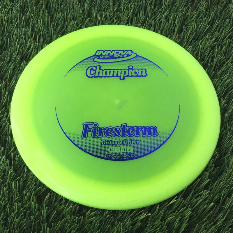 Innova Champion Firestorm - 146g - Translucent Neon Yellow