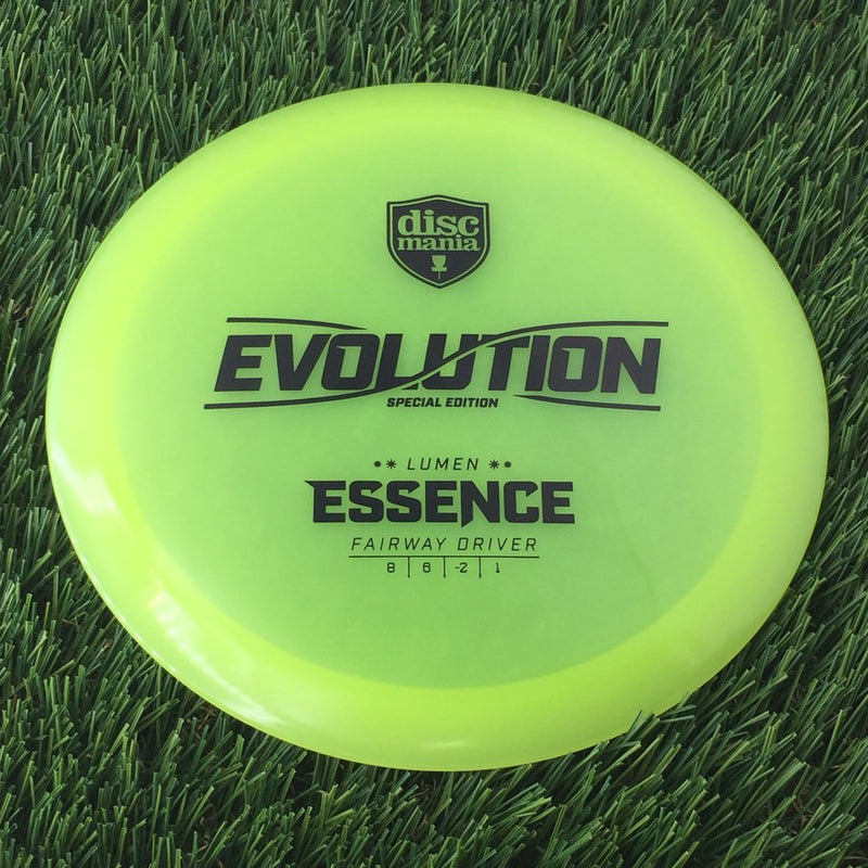 Discmania Evolution Color Lumen Essence with Special Edition Stamp - 173g - Translucent Yellow