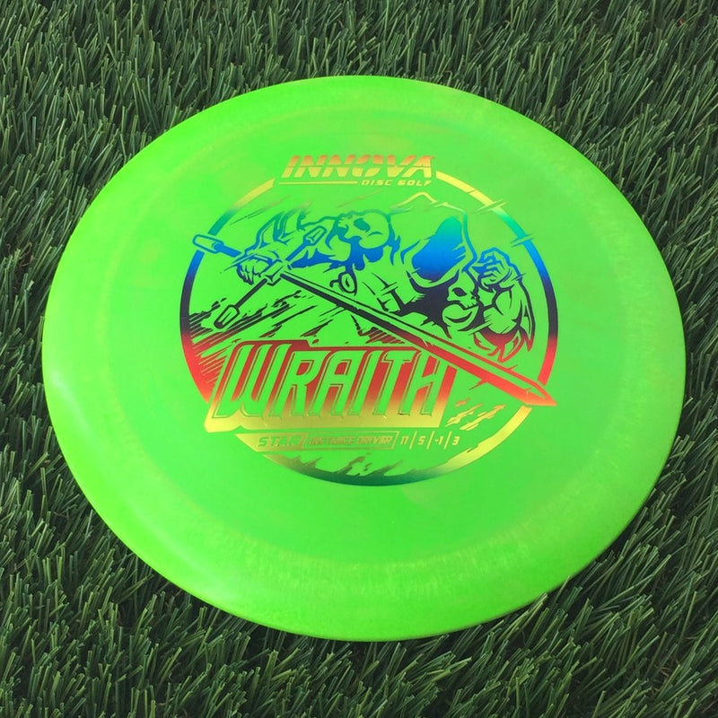 Innova Star Wraith with Burst Logo Stock Stamp - 148g Green