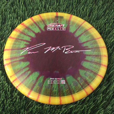 Discraft Elite Z Fly-Dyed Malta with Paul McBeth Large Signature Stamp - 172g - Translucent Dyed