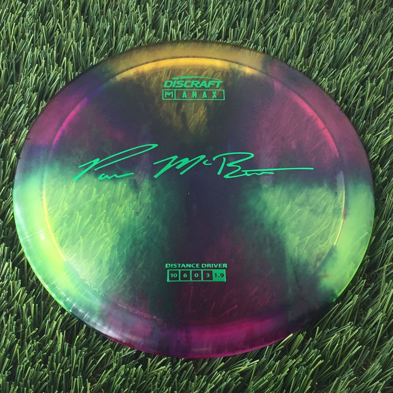 Discraft Elite Z Fly-Dyed Anax with Paul McBeth Large Signature Stamp - 174g - Translucent Dyed