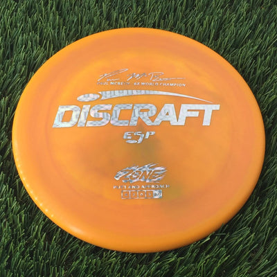 Discraft ESP Zone with Paul McBeth - 6x World Champion Signature Stamp - 169g Dark Orange