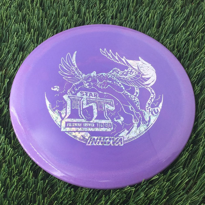 Innova Star IT with Burst Logo Stock Stamp - 171g Purple