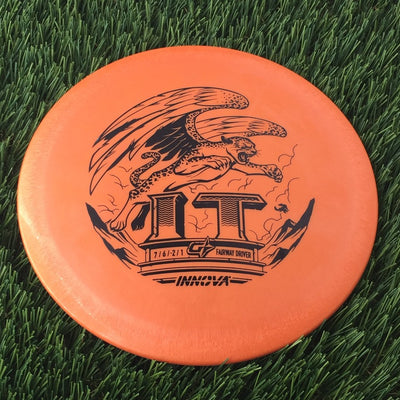 Innova Gstar IT with Burst Logo Stock Stamp - 162g Orange