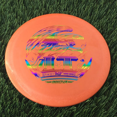 Innova Gstar IT with Burst Logo Stock Stamp - 169g Orange