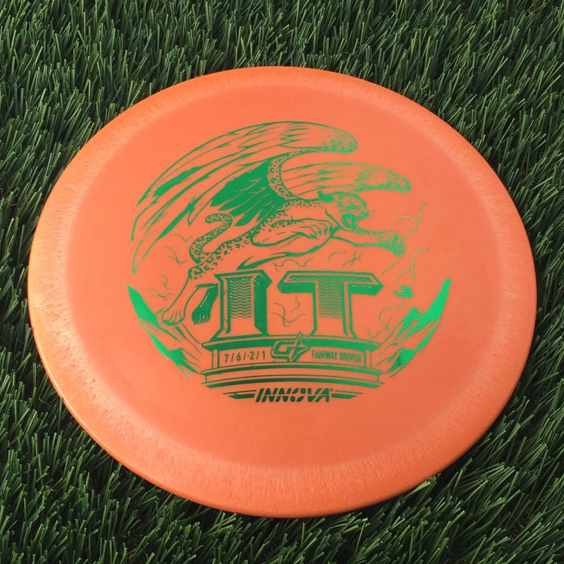 Innova Gstar IT with Burst Logo Stock Stamp - 149g Orange