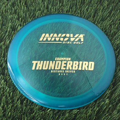 Innova Champion Thunderbird with Burst Logo Stock Stamp - 175g - Translucent Blue