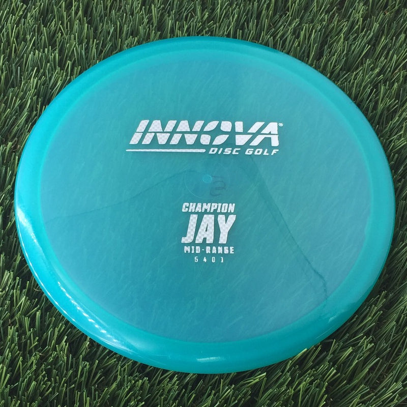 Innova Champion Jay with Burst Logo Stock Stamp - 167g - Translucent Blue