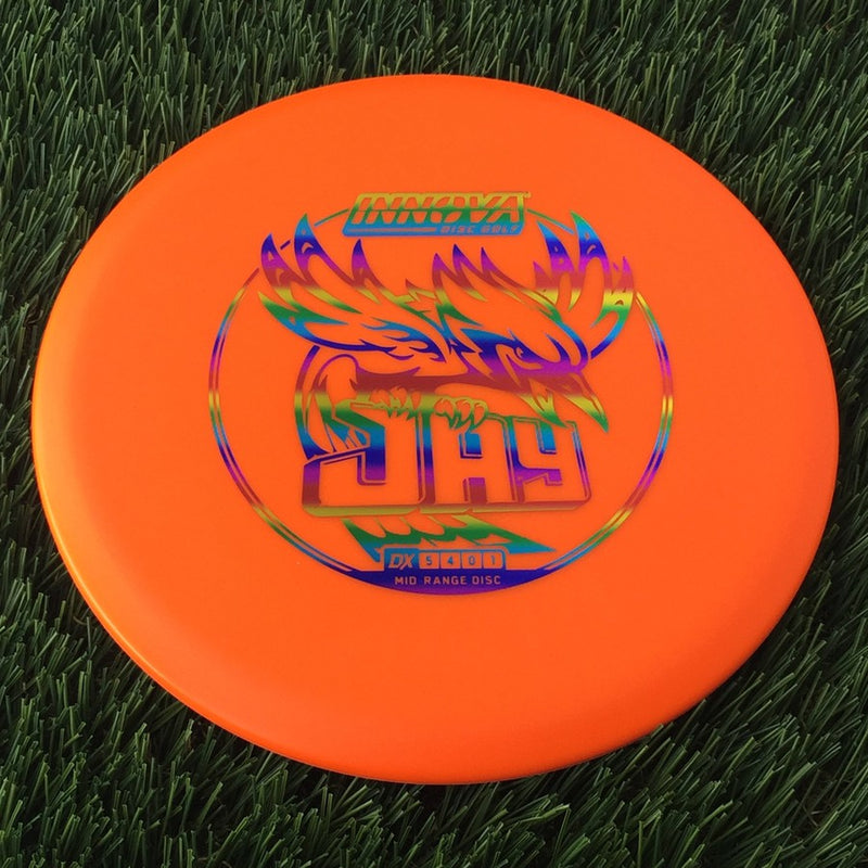 Innova DX Jay with Burst Logo Stock Stamp - 160g Orange