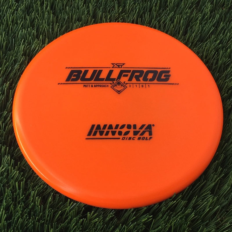 Innova XT Bullfrog with Burst Logo Stock Stamp - 175g Orange