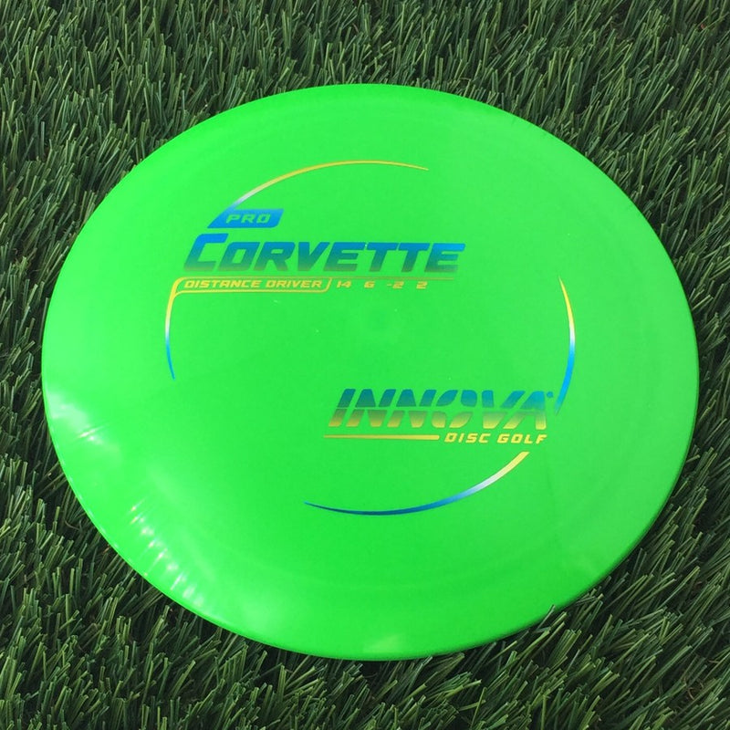 Innova Pro Corvette with Burst Logo Stock Stamp - 169g Green