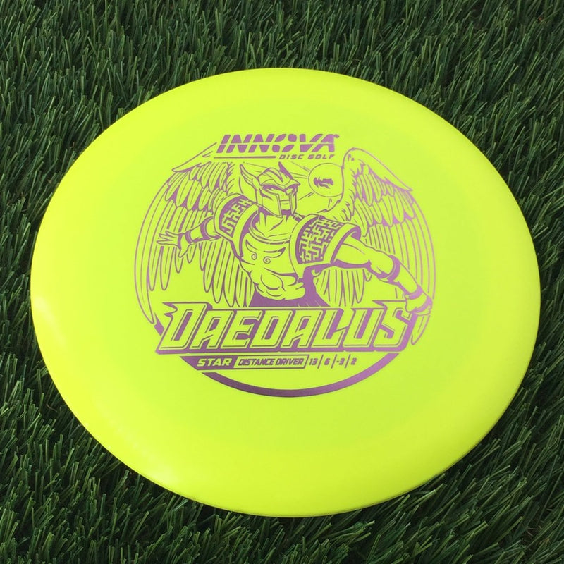 Innova Star Daedalus with Burst Logo Stock Stamp - 168g Yellow