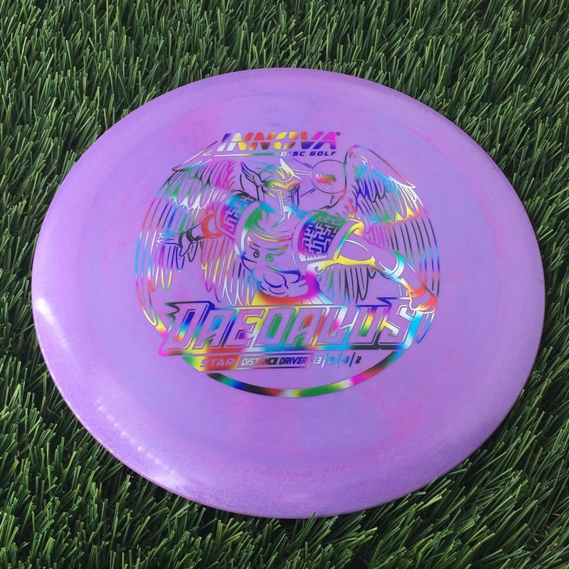 Innova Star Daedalus with Burst Logo Stock Stamp - 167g Purple