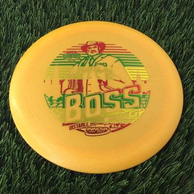 Innova Gstar Boss with Stock Character Stamp - 150g Light Orange