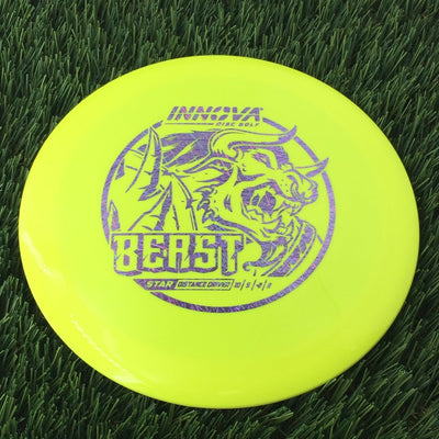 Innova Star Beast with Burst Logo Stock Stamp - 175g Yellow