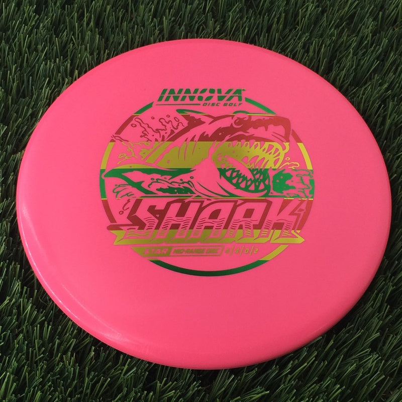 Innova Star Shark with Burst Logo Stock Stamp - 173g Pink