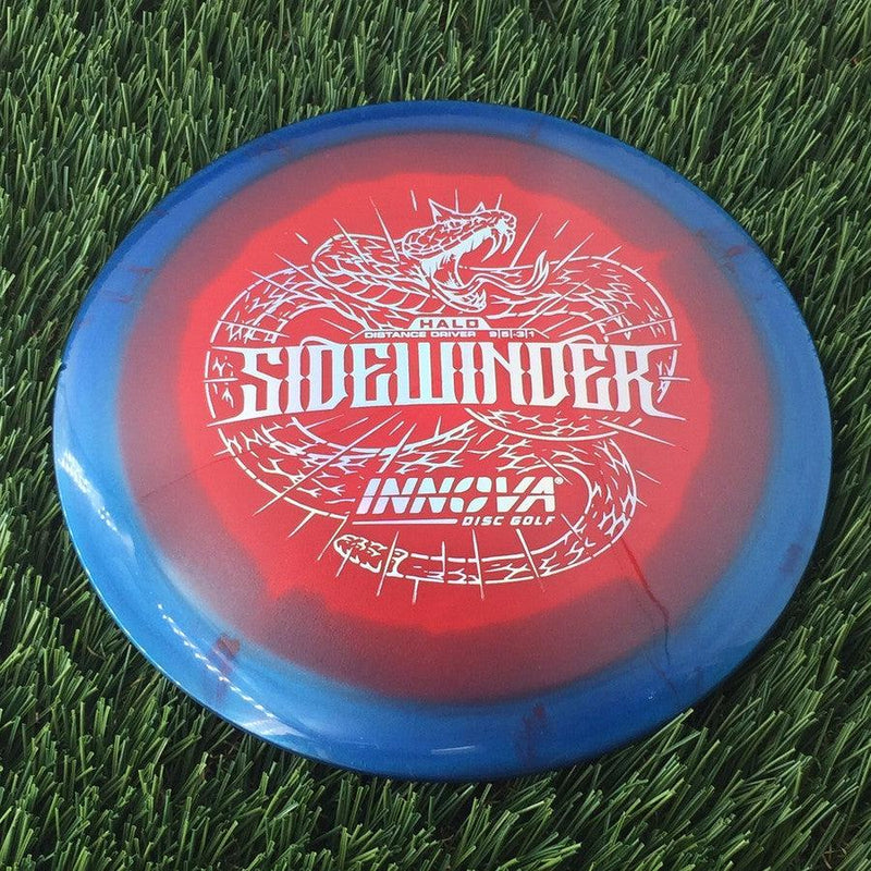 Innova Halo Star Sidewinder with Burst Logo Stock Stamp - 159g Bluish Red