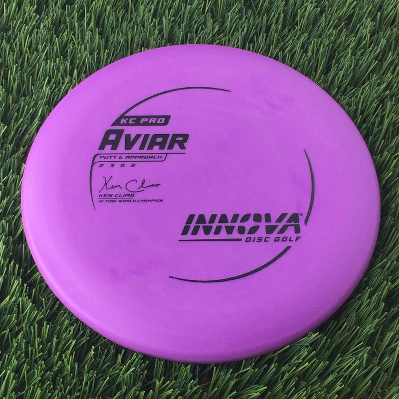 Innova Pro KC Aviar with Ken Climo 12 Time World Champion Burst Logo Stamp - 171g Purple