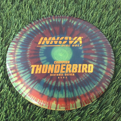 Innova Champion I-Dye Thunderbird with Burst Logo Stock Stamp - 171g - Translucent Dyed