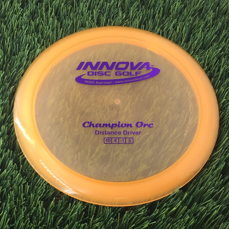 Innova Champion Orc - 170g - Translucent Orange