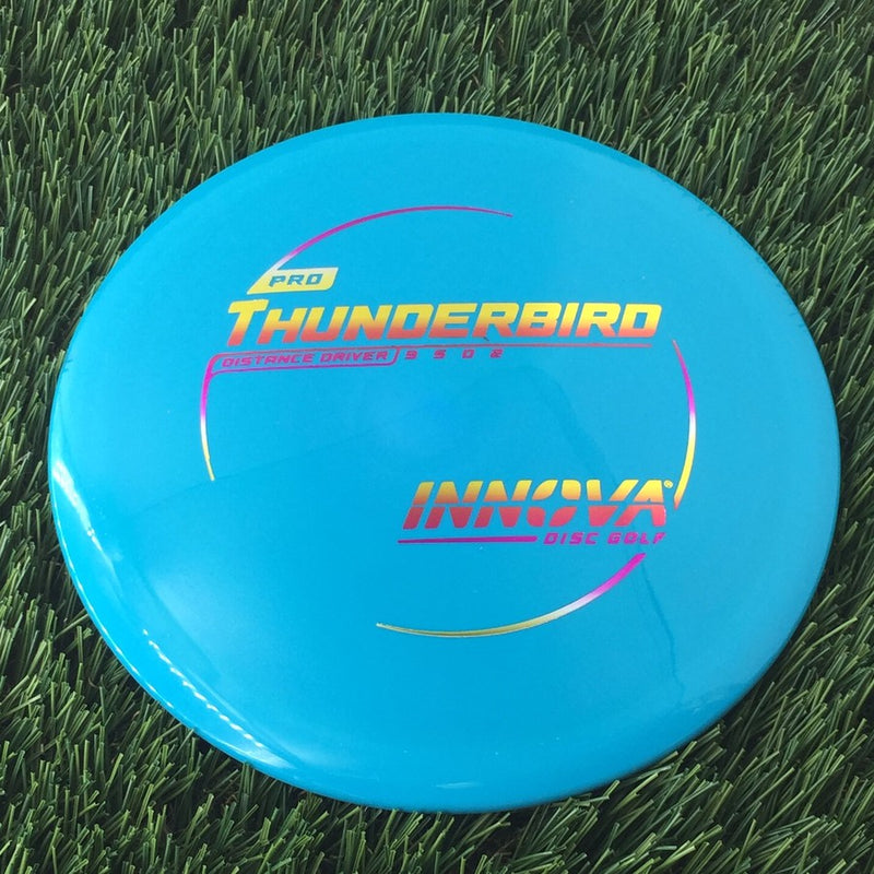 Innova Pro Thunderbird with Burst Logo Stock Stamp - 171g Aqua Blue