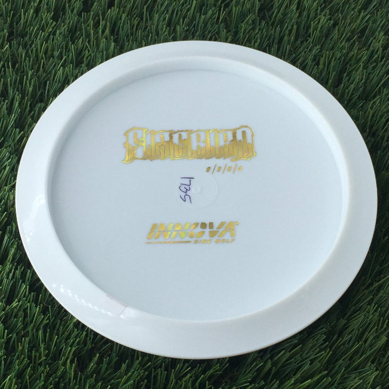 Innova Star Firebird with U-Dye Bottom Stamp on White Stamp - 175g White