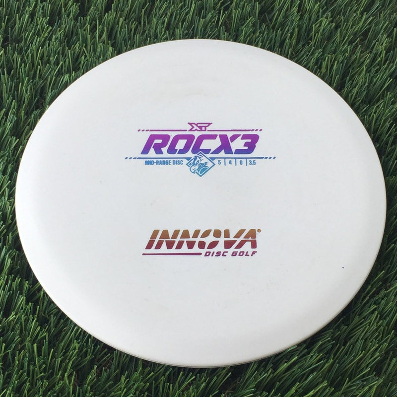 Innova XT RocX3 with Burst Logo Stock Stamp - 168g White