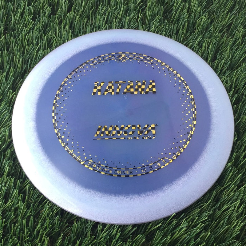 Innova Champion Blizzard Katana with Burst Logo Stock Stamp - 148g - Translucent Blurple