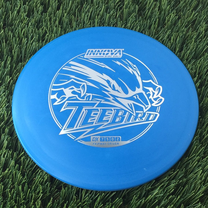 Innova DX Teebird with Burst Logo Stock Character Stamp - 170g Blue