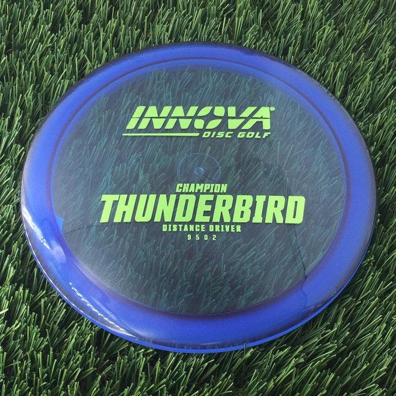 Innova Champion Thunderbird with Burst Logo Stock Stamp - 171g - Translucent Blurple