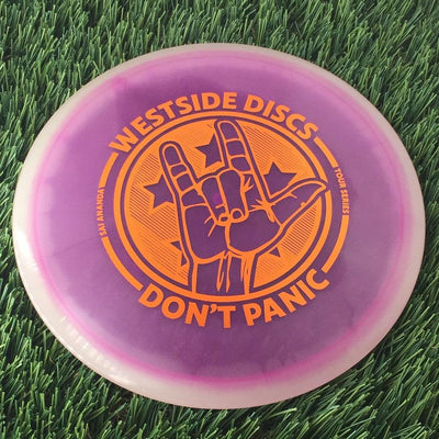 Westside VIP Ice Orbit Moonshine Gatekeeper with Sai Ananda "Don't Panic" 2024 Tour Series Stamp - 180g - Translucent Purple