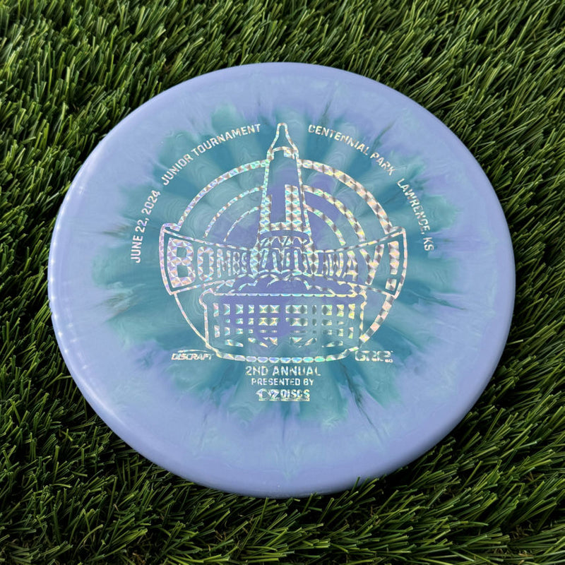 Discraft ESP Swirl Zone with Bombs Away Junior Tournament 2024 | Lawrence, KS | Presented by DZDiscs, Discraft, and GRIPeq w/ 2023 Discraft Tour Series Bottom Stamp Stamp