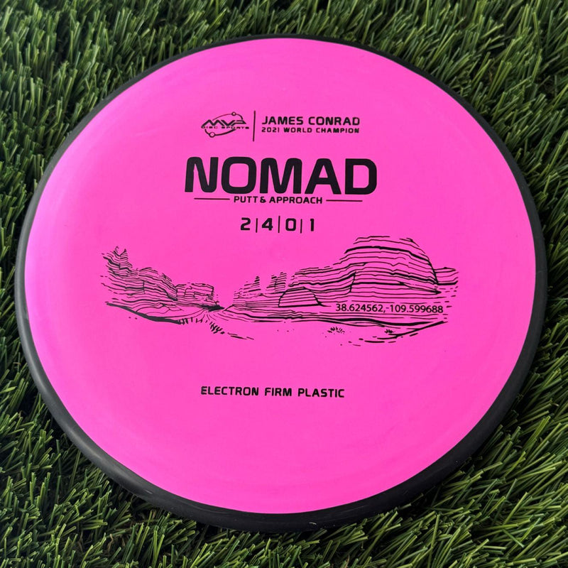 MVP Electron Firm Nomad with James Conrad Lineup Stamp - 165g Pink