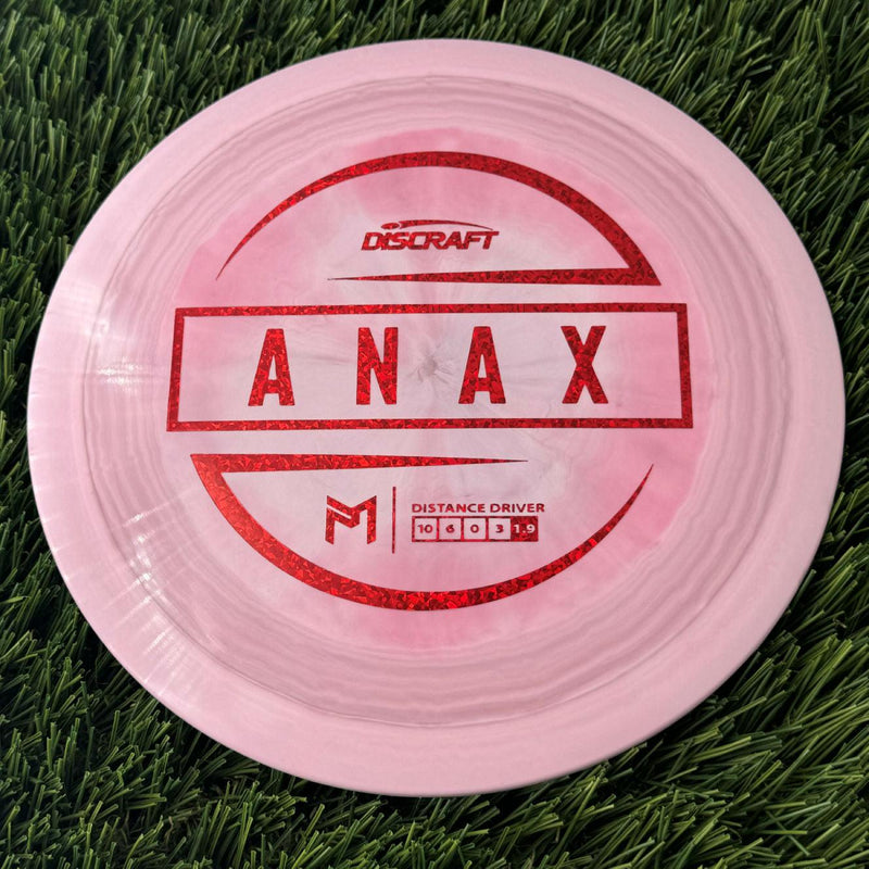 Discraft ESP Anax with PM Logo Stock Stamp Stamp - 174g Pink