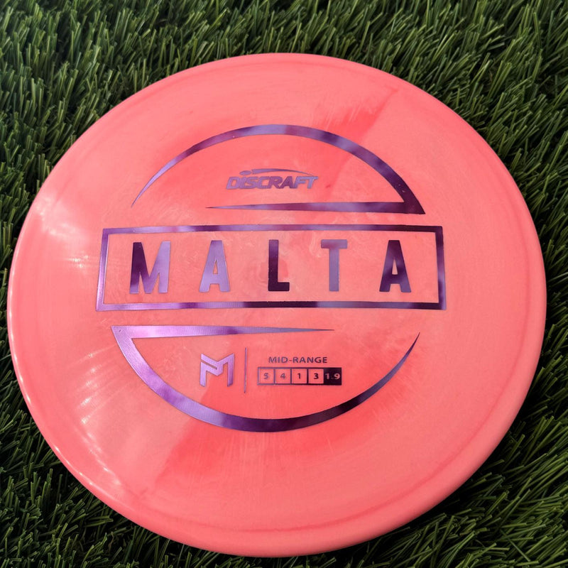 Discraft ESP Malta with PM Logo Stock Stamp Stamp - 172g Pink