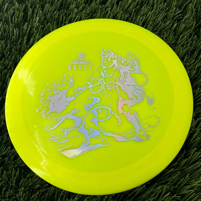 Discraft Big Z Collection Hades with Big Z Stock Stamp with Inside Rim Embossed PM Paul McBeth Stamp - 174g Yellow