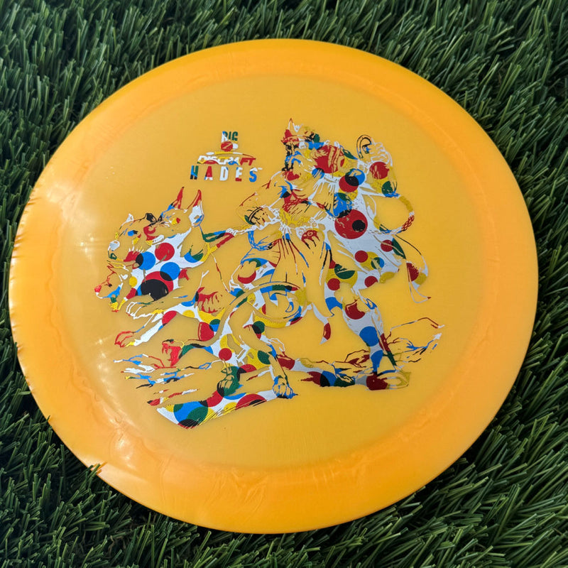 Discraft Big Z Collection Hades with Big Z Stock Stamp with Inside Rim Embossed PM Paul McBeth Stamp - 174g Orange