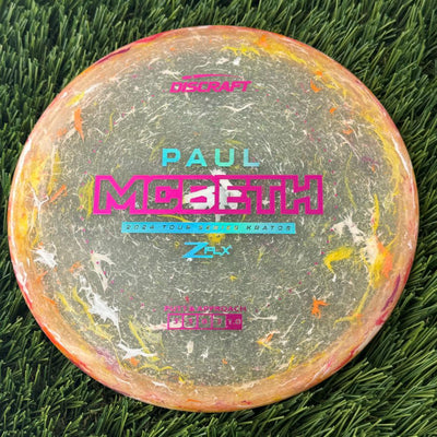 Discraft Jawbreaker Z FLX Kratos with Paul McBeth 2024 Tour Series Stamp - 172g - Translucent Varies