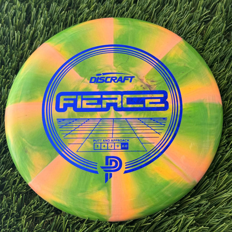 Discraft Swirl Fierce with PP Logo Stock Stamp Stamp - 174g Green