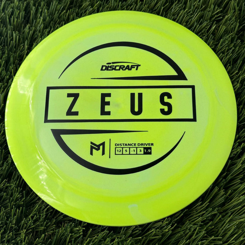 Discraft ESP Zeus with PM Logo Stock Stamp Stamp - 174g Green