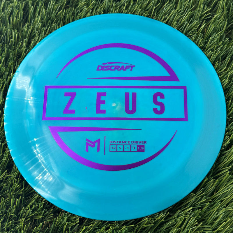 Discraft ESP Zeus with PM Logo Stock Stamp Stamp - 174g Blue