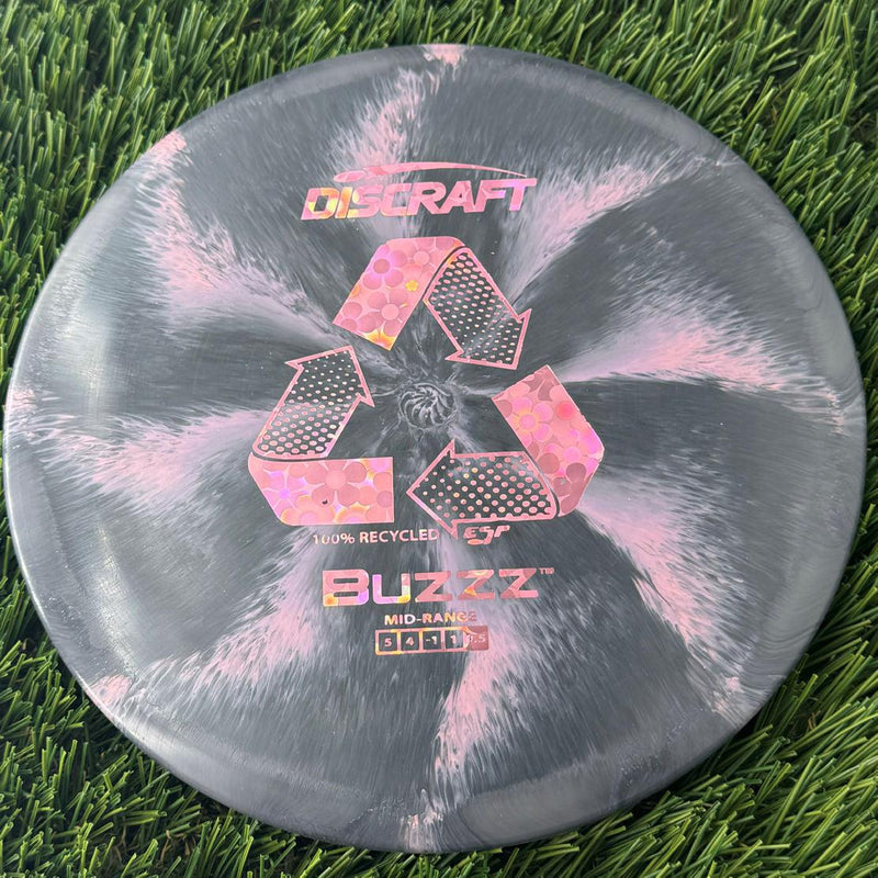 Discraft Recycled ESP Buzzz with 100% Recycled ESP Stock Stamp - 159g Dark Grey