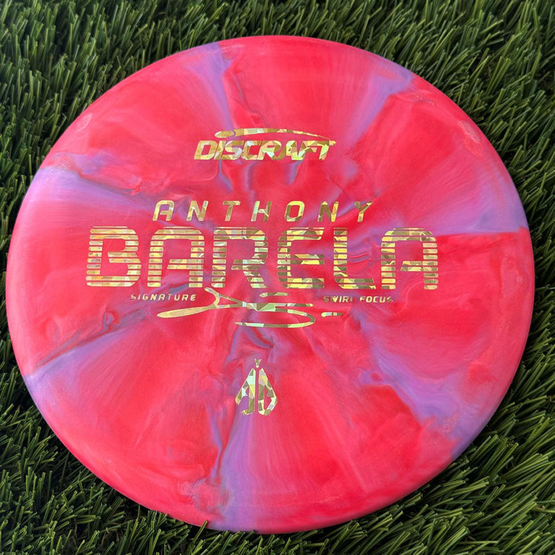 Discraft Crazy Tough CT Swirl Focus with Anthony Barela Signature - AB Stamp - 172g Pink