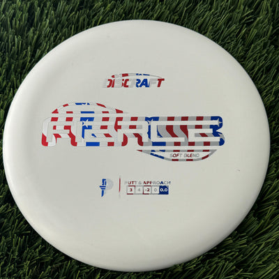 Discraft Putter Line Soft Fierce with PP Logo Stock Stamp Stamp - 172g White